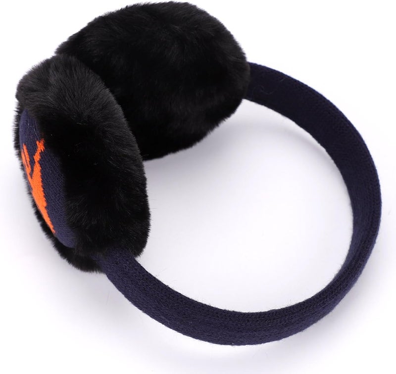 Ztl Kids Knit Earmuffs Soft Plush Ear Warmers Winter Outdoor Ear Muffs for Boys Girls - Image 4